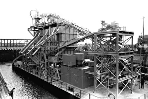 The launch of dredger Marinex at Blyth port, Northumberland 1 July 1970 The launch of dredger Marinex at Blyth port, Northumberland 1 July 1970