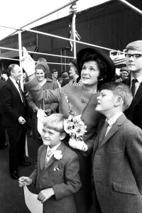 Images Dated 16th October 1970: The launch of the Stolt Lion tanker at Hebburn on the 16th October, 1970