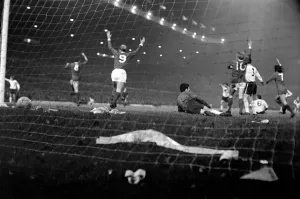 League Cup Quarter Final Manchester United v Derby County Bobby Charlton League Cup Quarter Final Manchester United v Derby County Bobby Charlton
