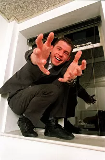 Images Dated 2nd February 1996: Lee Evans comedian who is to star in his own show in the West End