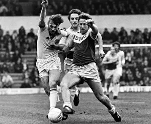 Images Dated 9th April 1978: Leeds United v. West Ham United 1977 / 78 Season. The final score was a two one victory to
