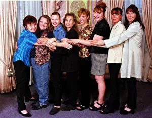 Images Dated 26th September 1999: Left to right Lillian Derbyshire Shonda, Shelly, Sherri, Shirin Mira