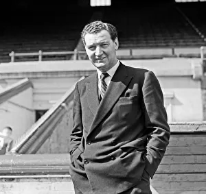 Leicester City photoshoot at Filbert Street, April 1961. Manager when Matt Gillies Leicester City photoshoot at Filbert Street, April 1961. Manager when Matt Gillies