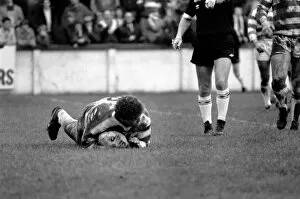 Images Dated 14th December 1985: Leigh v. Wigan. Sport Rugby League. December 1985 PR-03-013