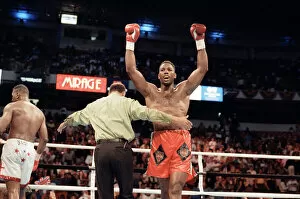 Images Dated 8th May 1993: Lennox Lewis vs. Tony Tucker, billed as Star Spangled Glory