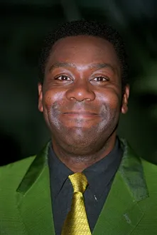 00138 Gallery: Lenny Henry Comedian / Actor September 98 At the London Transport Museum