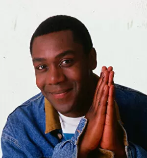 Lenny Henry comedian October 1988 A©mirrorpix
