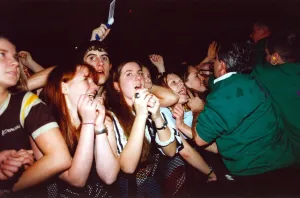 Lib - The audience watching Blur perform at the Newcastle Arena. 08/12/95 Lib - The audience watching Blur perform at the Newcastle Arena. 08/12/95