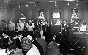 Images Dated 24th October 1982: Lib - North East band East Side Torpedoes 24 October 1982 - Nigel Stanger, back row