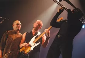 Images Dated 24th November 1996: Lib - Singer / songwriter Sting in concert at the Newcastle Arena, 24th November 1996