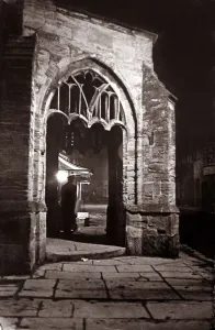 Core13 Gallery: Lights by night bring out the beauty of the grey stones