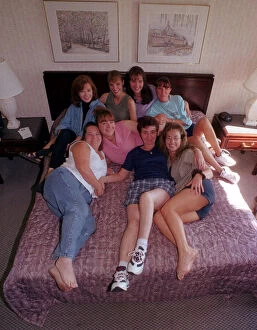 Images Dated 1st October 1999: Lillian Derbyshire with all her girls October 1999 in South Bend Indiana