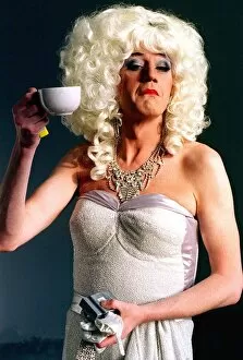 Images Dated 9th April 1997: Lily Savage aka Paul O Grady the Birkenhead born comedian drag artiste