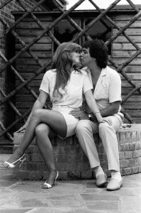 Mirror/1200to1299 01235/linda nolan husband brian hudson 21st july 1984 Mirror/1200to1299 01235/linda nolan husband brian hudson 21st july 1984