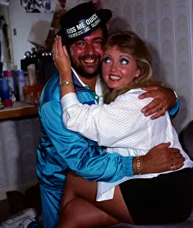 Images Dated 1st June 1988: Linda Nolan with her husband Brian Hudson June 1988