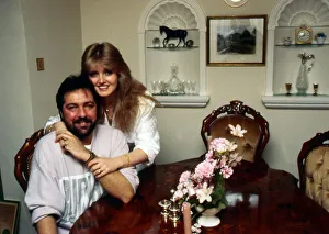 Images Dated 1st May 1991: Linda Nolan with her husband Brian Hudson May 1991