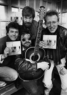 Lindisfarne with their new record ... left to right, Marty Craggs, Alan Hull Lindisfarne with their new record ... left to right, Marty Craggs, Alan Hull