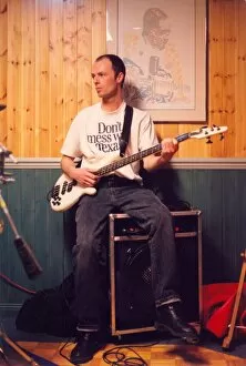 Images Dated 28th April 1995: Lindisfarne rehearsing. 28 / 04 / 95