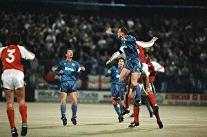 Images Dated 22nd November 1989: Littlewoods Cup. Oldham Athletic 3-1 Arsenal 22-11-1989