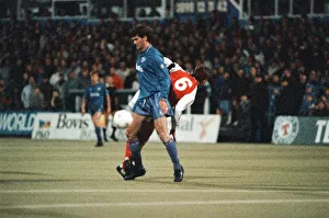 Images Dated 22nd November 1989: Littlewoods Cup. Oldham Athletic 3-1 Arsenal 22-11-1989