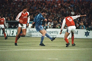 Images Dated 22nd November 1989: Littlewoods Cup. Oldham Athletic 3-1 Arsenal 22-11-1989
