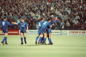 Littlewoods Cup. Oldham Athletic 6-0 West Ham 14th February 1990 Littlewoods Cup. Oldham Athletic 6-0 West Ham 14th February 1990