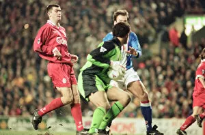 Images Dated 27th January 1998: Liverpool 2-1 Middlesbrough, League Cup semi final 1st leg match at Anfield