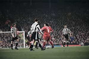 Images Dated 10th March 1997: Liverpool 4 v Newcastle United 3. Premier League match at Anfield, Liverpool
