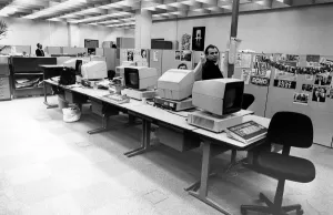 Images Dated 1st December 1992: The Liverpool Echo office, Old Hall Street, before reorganisation. December 1992