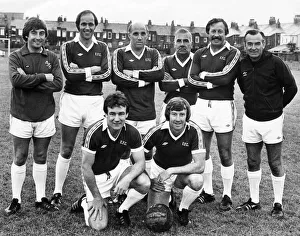 Liverpool and Everton training staff members including Roy Evans and Ronnie Moran Liverpool and Everton training staff members including Roy Evans and Ronnie Moran