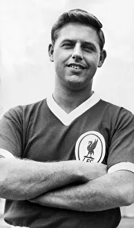 Liverpool FC football player Gordon Milne poses ahead of the 1965 - 66 season Liverpool FC football player Gordon Milne poses ahead of the 1965 - 66 season