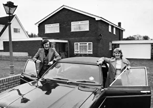 Liverpool footballer Tommy Smith with wife Sue outside their home in Aughton, Lancashire Liverpool footballer Tommy Smith with wife Sue outside their home in Aughton, Lancashire