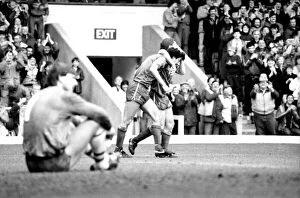 Liverpool v. Chelsea. May 1985 MF21-04-025 The final score was a four three