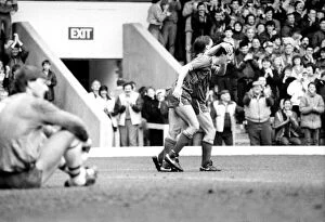 Liverpool v. Chelsea. May 1985 MF21-04-032 The final score was a four three