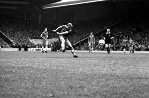 Liverpool v. Chelsea. May 1985 MF21-04-046 The final score was a four three