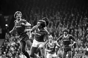 Liverpool v. Everton. October 1984 MF18-04-015 The final score was a one nil