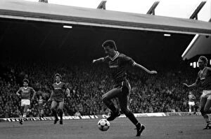 Liverpool v. Everton. October 1984 MF18-04-046 The final score was a one nil