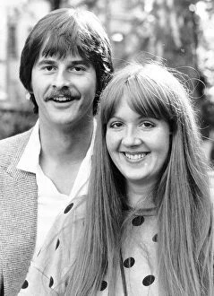 Liz Crowther Actress With Fellow Actor Trevor Eve Dbase A©Mirrorpix