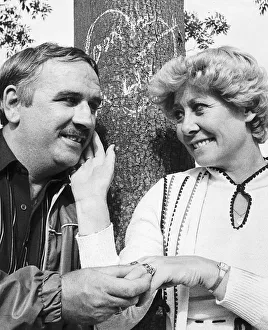 Liz Dawn actress stars in Coronation Street pictured with her real life husband who holds Liz Dawn actress stars in Coronation Street pictured with her real life husband who holds