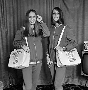 Liz Watson, 21, and Sandie Haig, 24, are members of a ladies football team in Sale Liz Watson, 21, and Sandie Haig, 24, are members of a ladies football team in Sale