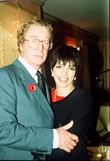 Images Dated 30th October 1991: Liza Minnelli Film Actress / Singer with Michael Caine