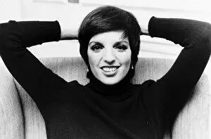 Images Dated 5th December 1978: Liza Minnelli singer actress relaxing