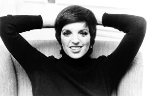 Images Dated 5th December 1978: Liza Minnelli singer actress relaxing - December 1978