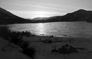 Loch Lubhair sunset near Crianlarich, Scotland 1979 Loch Lubhair sunset near Crianlarich, Scotland 1979