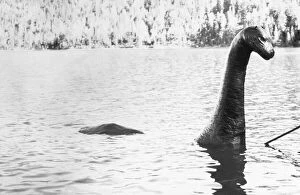 Images Dated 21st March 2013: Loch Ness Monster in the American film 'The Loch Ness Horror'
