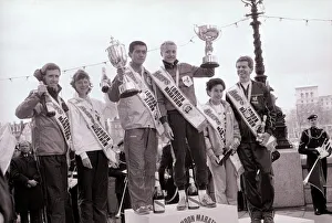 London Marathon Winners - April 1986 First place winnners Toshihiko Seko (Japan London Marathon Winners - April 1986 First place winnners Toshihiko Seko (Japan