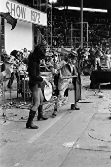 Images Dated 5th August 1972: The London Rock and Roll Show at Wembley Stadium, London. Screaming Lord Sutch performing