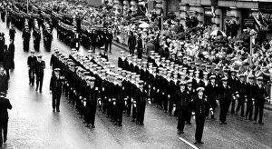 Images Dated 12th October 1982: London Victory Parade of 1982. British victory parade held after the defeat of Argentina