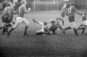 London Wasps v Llanelli Scarlets, Rugby Union match, March 1970 London Wasps v Llanelli Scarlets, Rugby Union match, March 1970