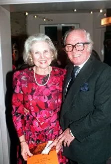 Images Dated 14th February 1991: LORD ATTENBOROUGH WITH WIFE LADY SHEILA ATTENBOROUGH AT THE GALA OPENING OF THE ORANGE